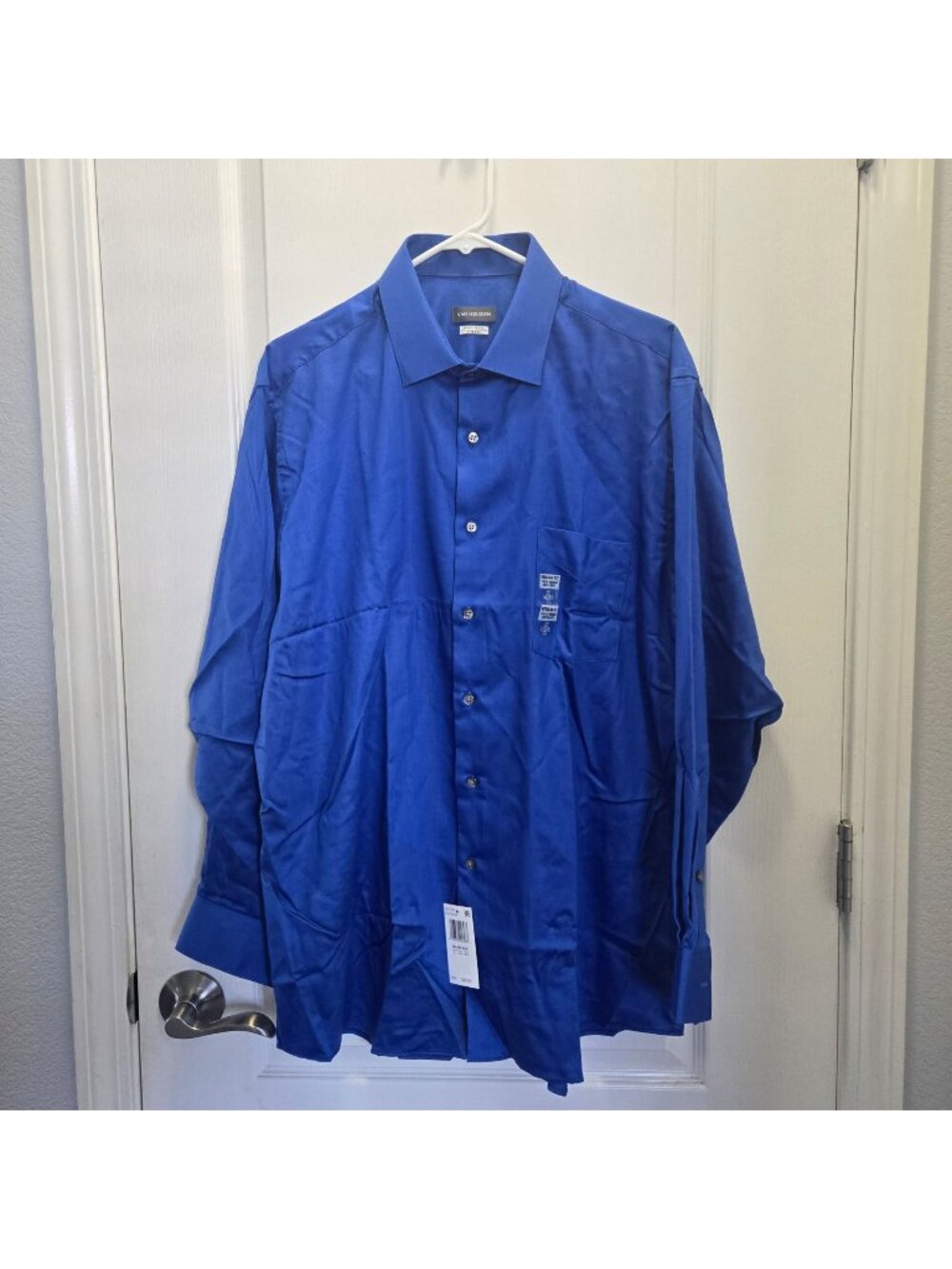 Van Heusen Stretch Dress Shirt Mens Regular Fit Sz XL (26-0176)